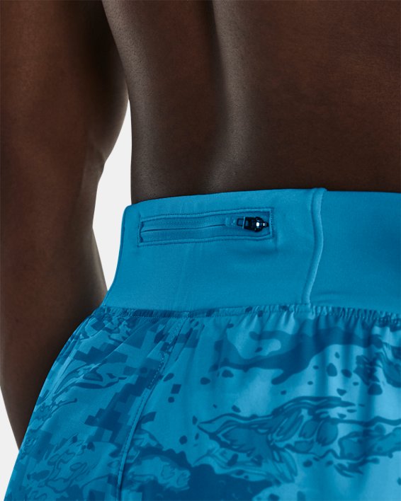 Men's UA Speedpocket 7'' Shorts, Blue, pdpMainDesktop image number 3